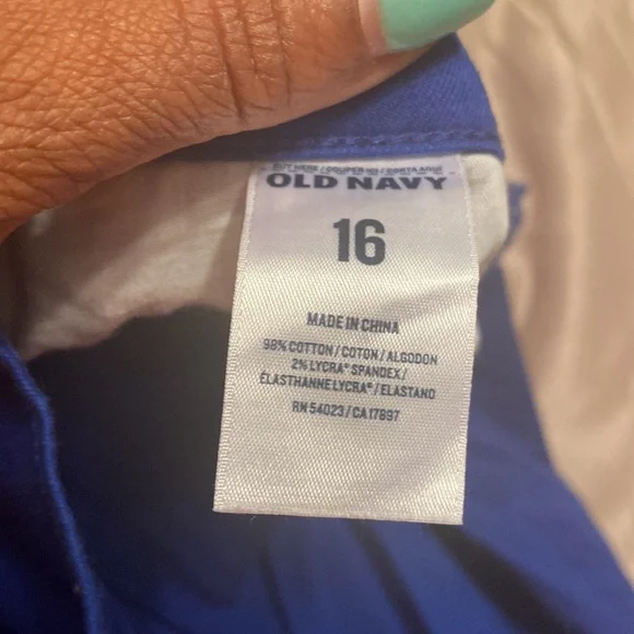 Blue Old Navy the Sweet Heart💙💙 jeans - Picture 3 of 4